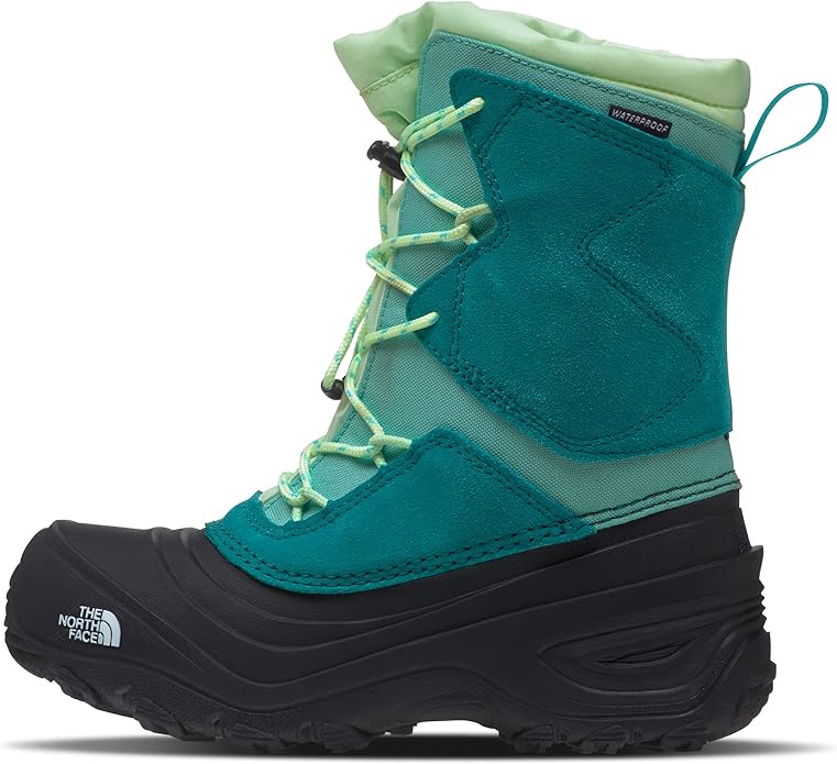 The North Face - Alpenglow V WP - Youth - Harbor Blue/Patina Green