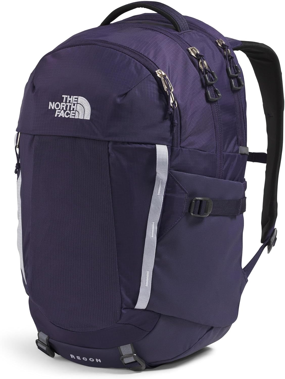 north face backpack grey and purple The Women's Borealis Commuter Laptop Backpack, Dusk Light Heather/Dusk Purple, One Size The padded mesh back and shoulder straps provide extra support and breathability Jester Backpack