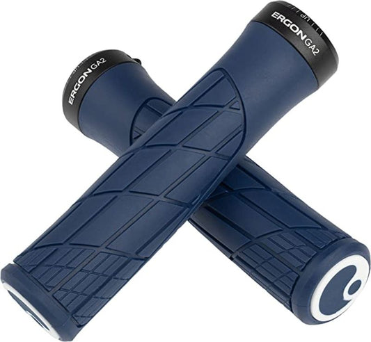 Ergon - GA2 Grips Lock-On - Nightride Blue