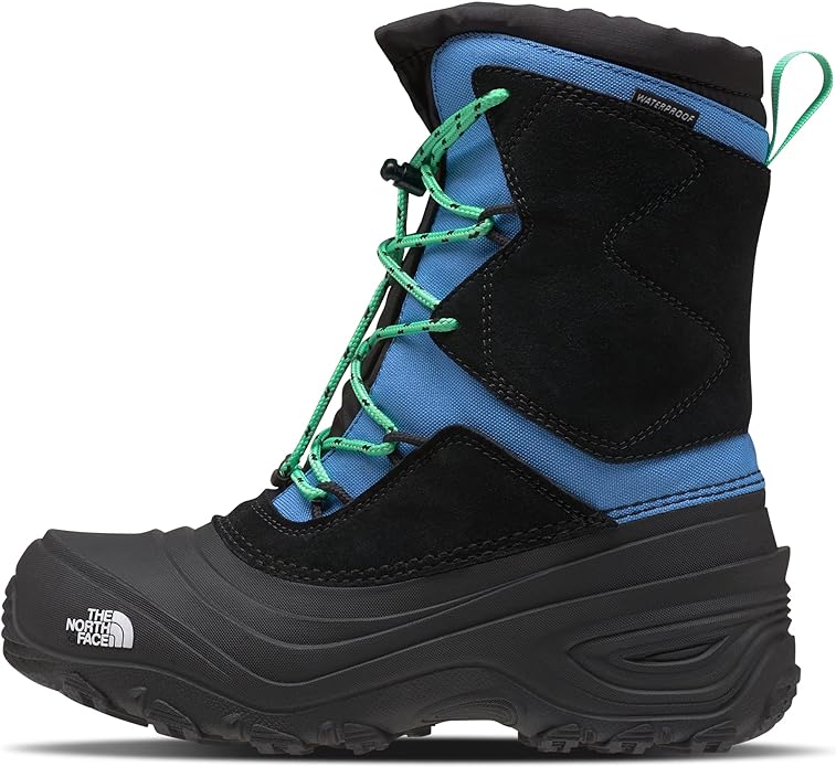 The North Face - Alpenglow V WP - Youth - Optic Blue/TNF Black