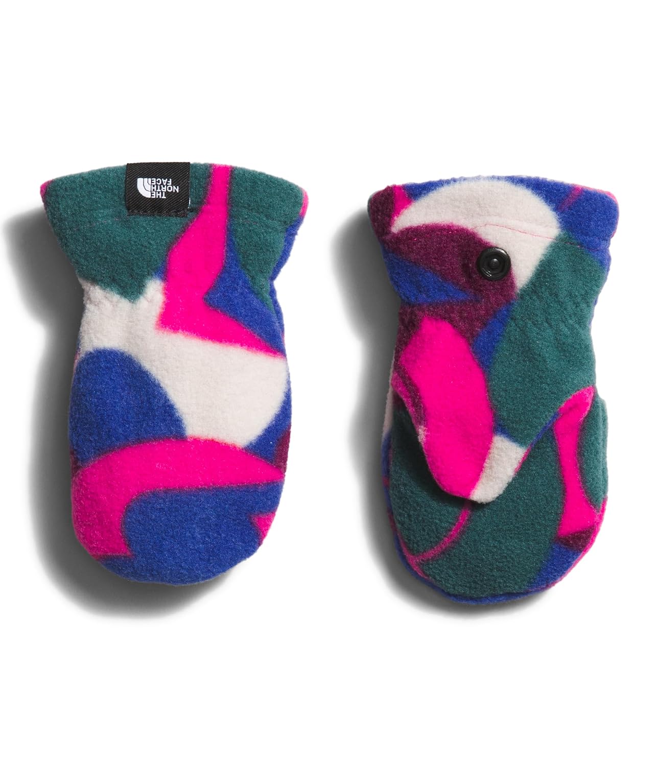 The North Face - Baby Glacier Mitt - Mr. Pink Big Abstract Print