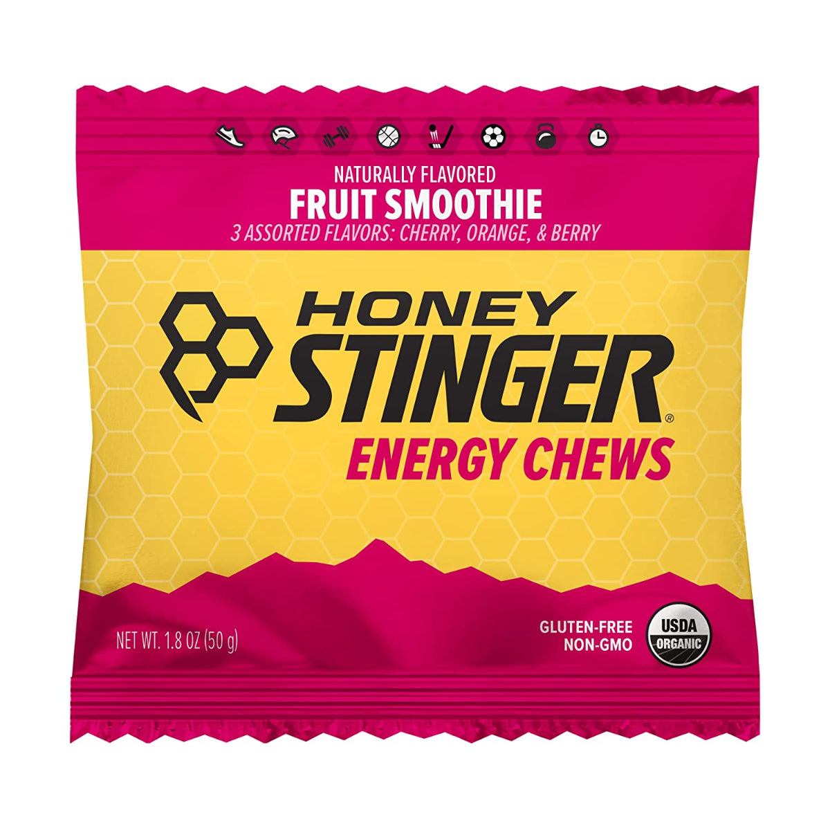 Honey Stinger - Organic Energy Chews - Fruit Smoothie