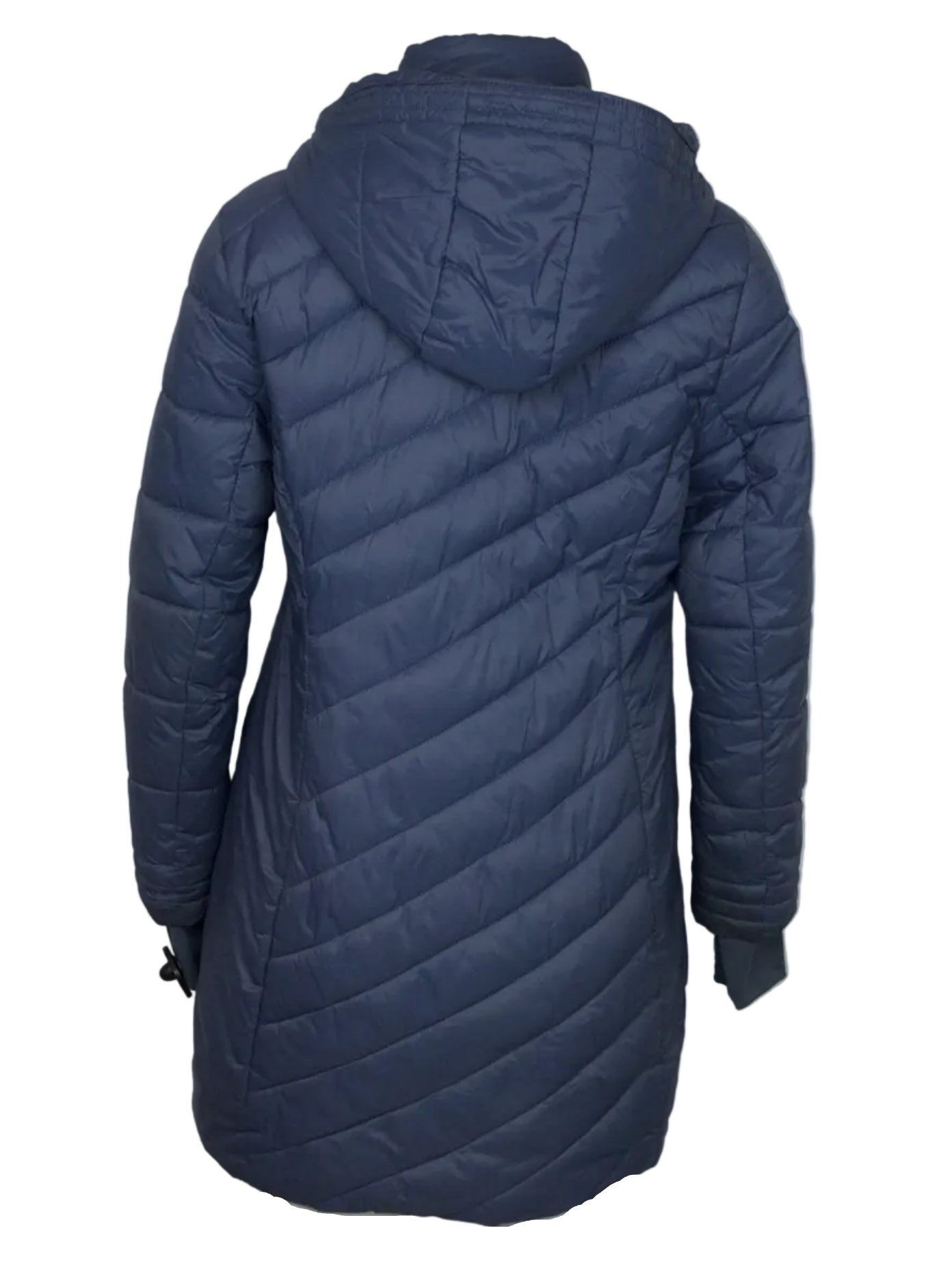 Spyder Long Puff Coat Wmn MD Slate