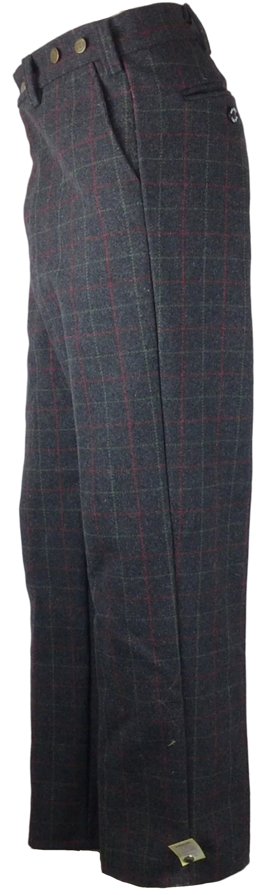 Big Bill Wool Pants Men 34/31 Plaid