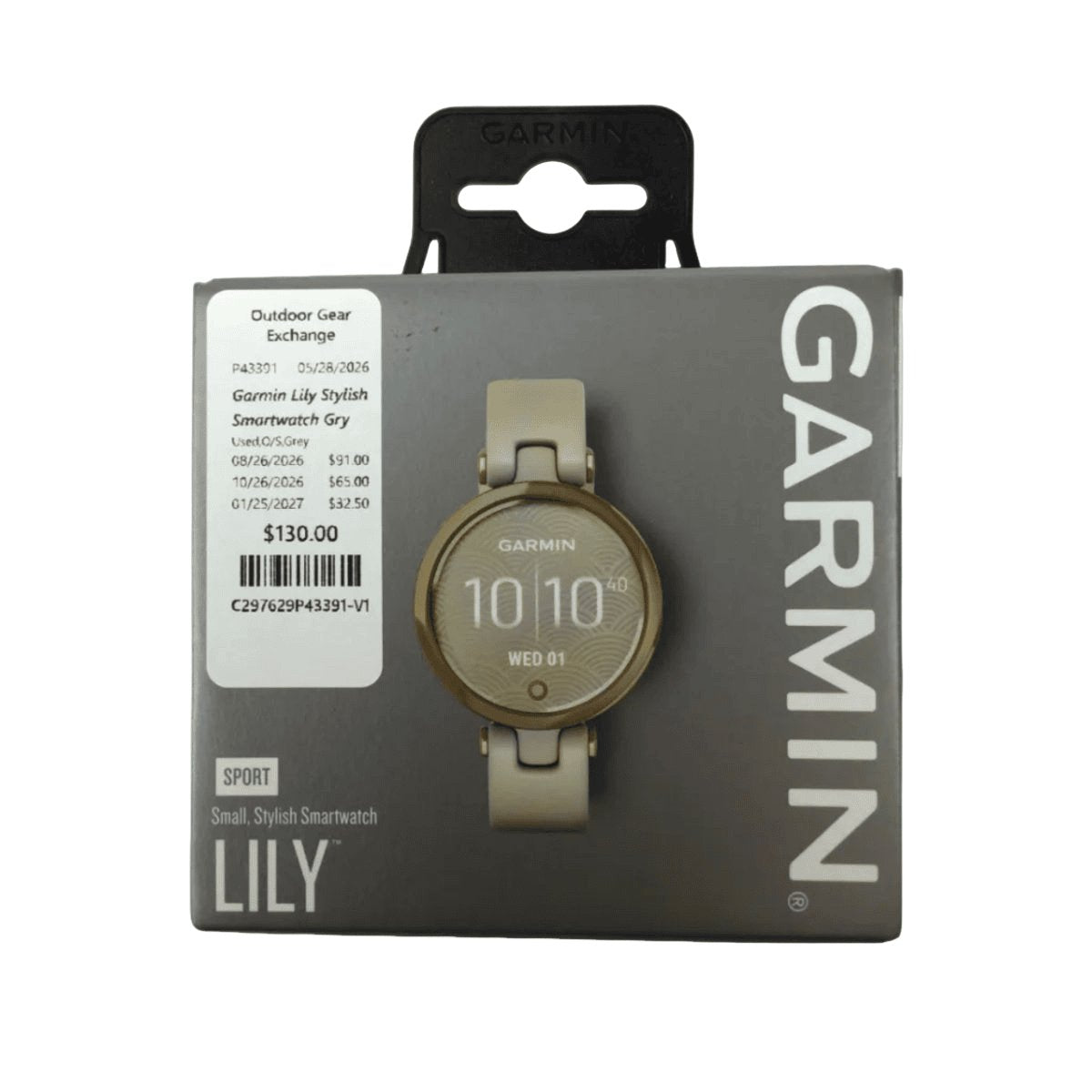Garmin Lily Stylish Smartwatch Gry