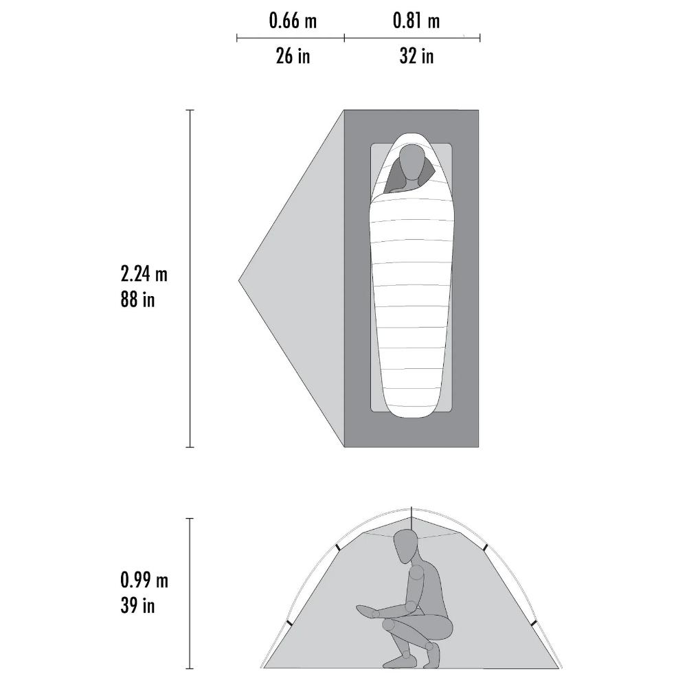 MSR - Hubba Hubba LT 1 - Sandstone