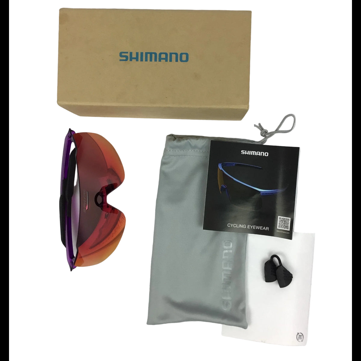 Shimano S-PHYRE Bike Glasses Purple