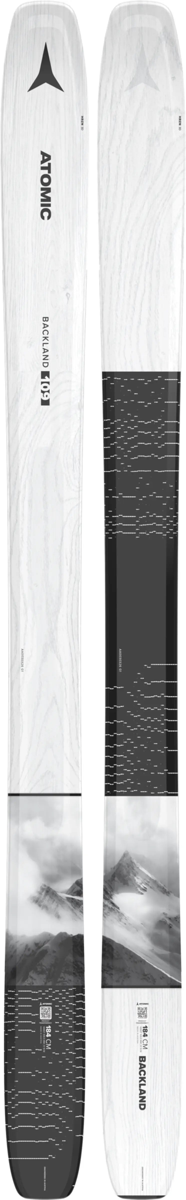Atomic - Backland 109 Ski - White Black