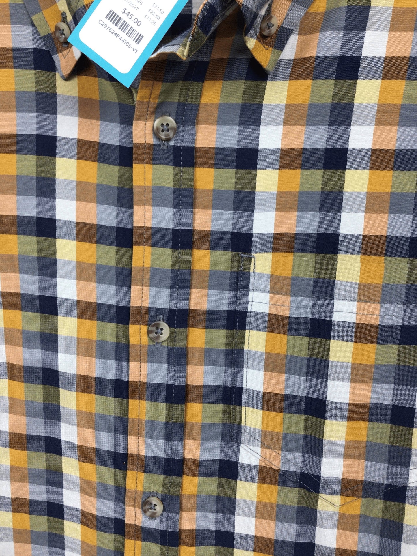 OR Button Up M XL Plaid