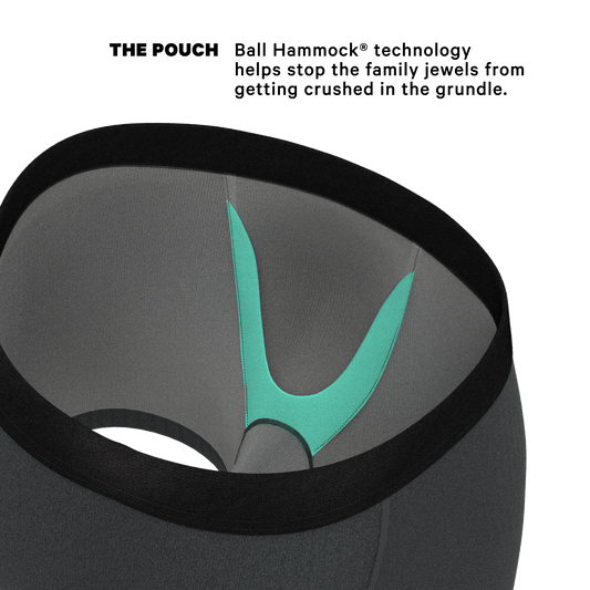 The Basalt | Heather Charcoal Ball Hammock® Pouch Underwear