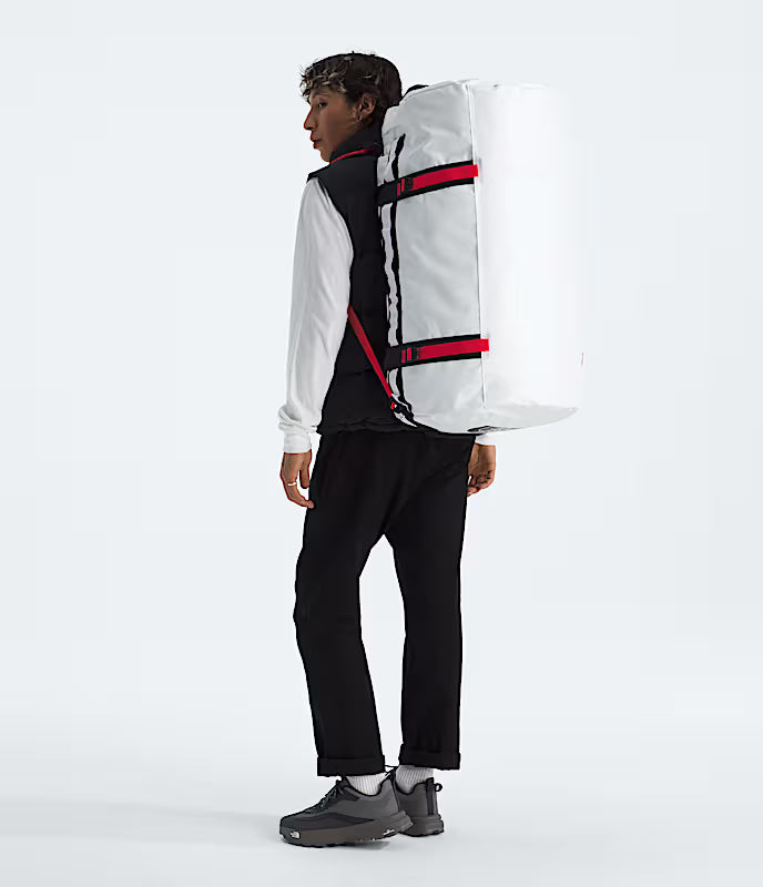 The North Face - Base Camp Duffel L - TNF White/TNF Black/Elevation Red