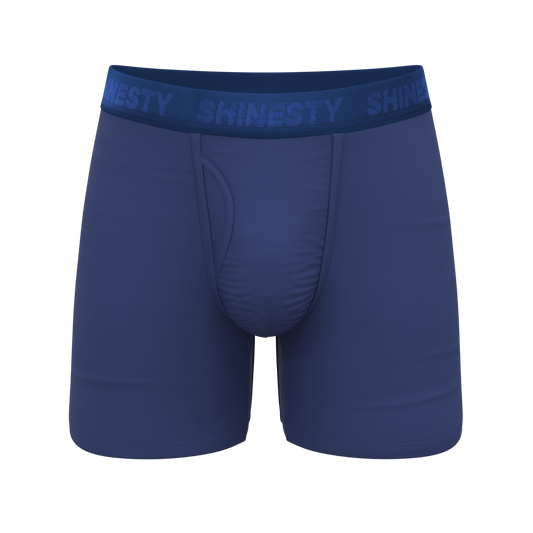 The Bloom Moon | Tonal Navy Ball Hammock® Pouch Underwear With Fly