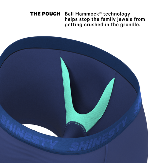 The Bloom Moon | Tonal Navy Ball Hammock® Pouch Underwear