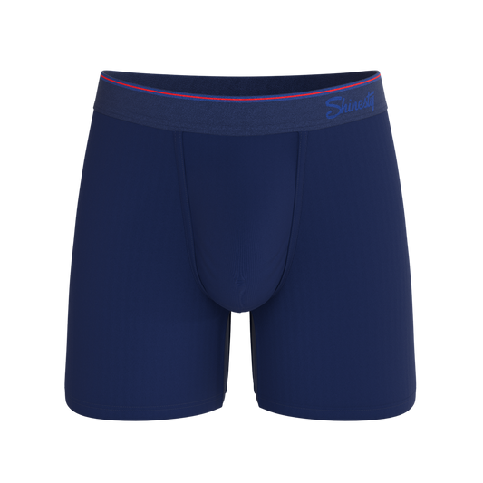 The Blueberry Pie | Red Tip Navy Ball Hammock® Magnum Big Pouch Underwear