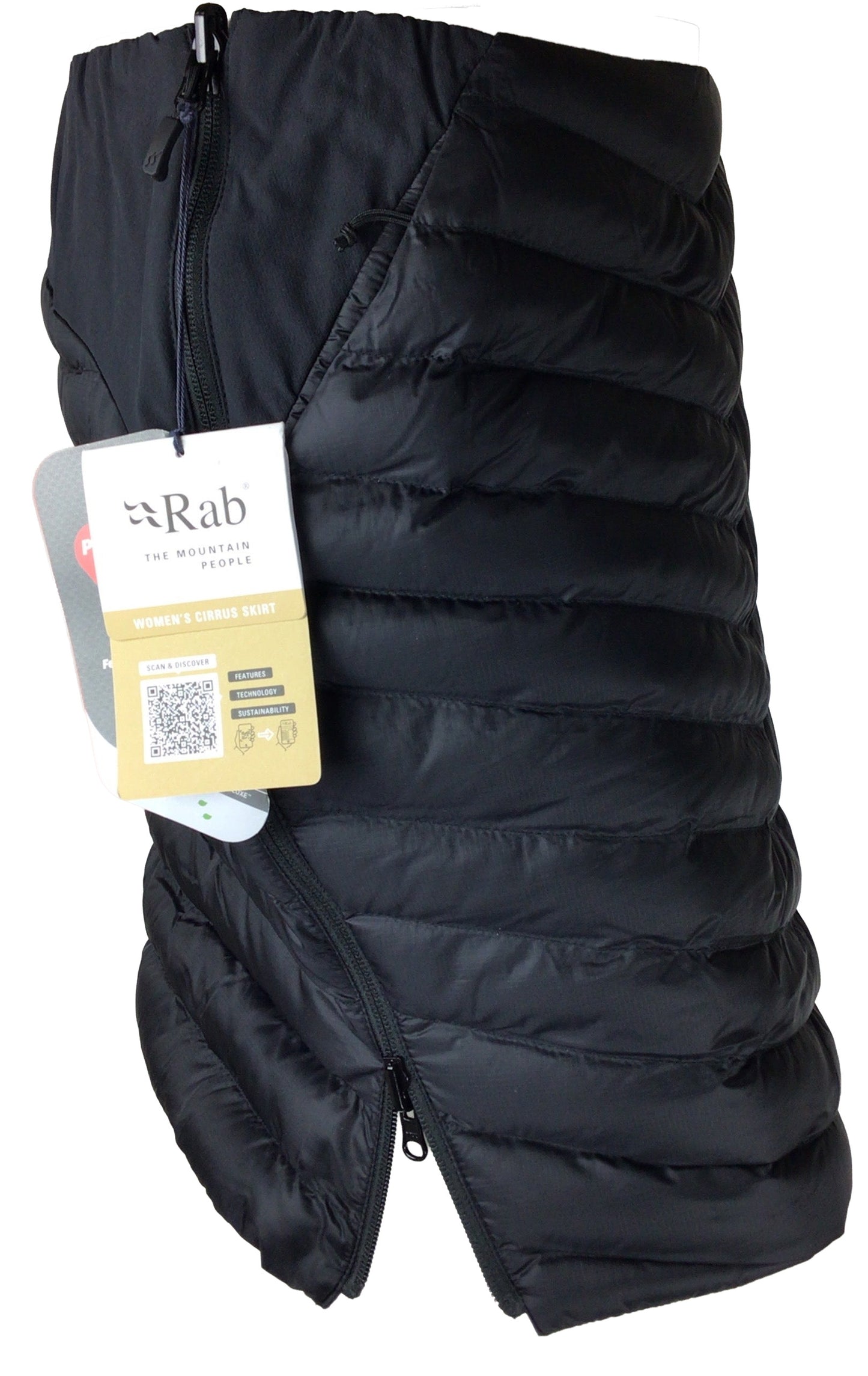 Rab Cirrus Skirt 10/S Black/Graphene