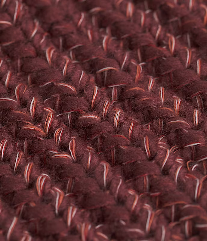 The North Face - Cozy Chunky Cabin Beanie - Sumac/Cardinal Red/Mars Dust/White Dune