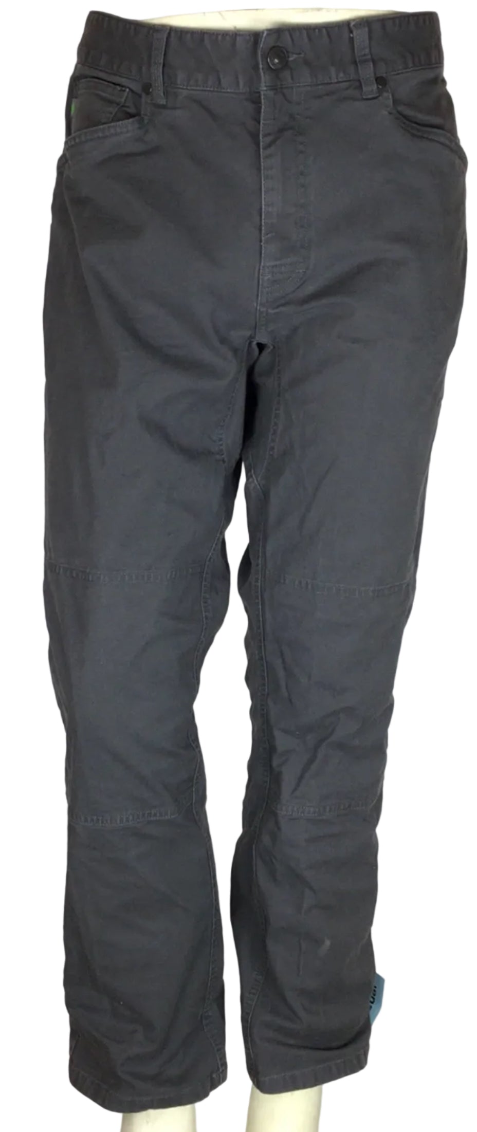 STIO RIVET WORK PANTS MEN 36S GRY