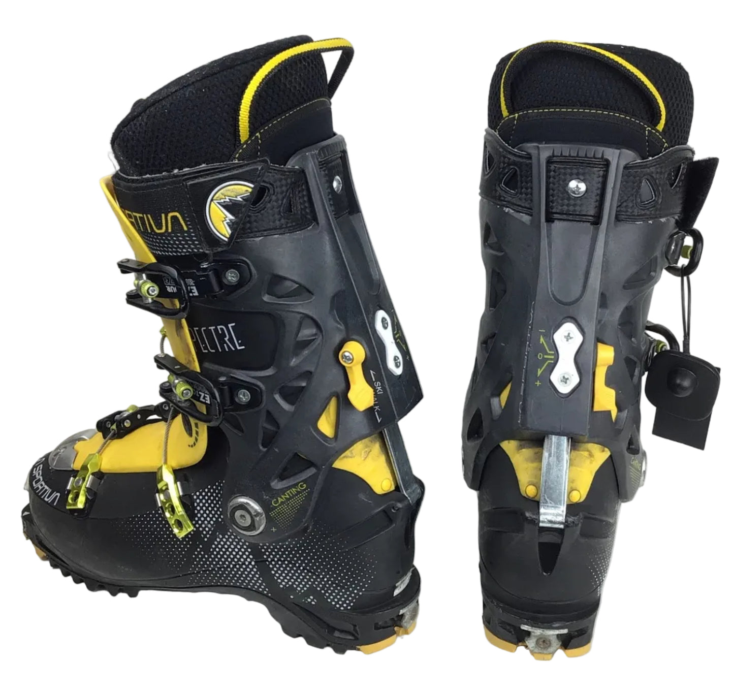 LA SPORTIVA SPECTRE 26 TOURING BOOTS YELLOW/BLK