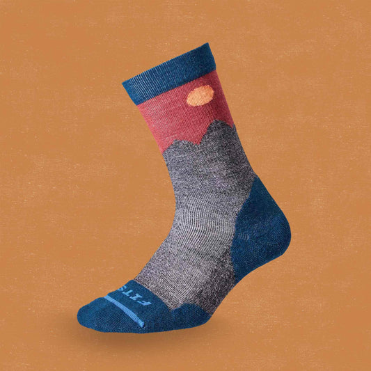 Fits - Light Cushion Hike - Crew | Teton - Reflecting Pond