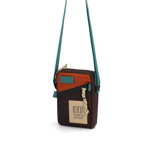 Topo Designs - Mini Shoulder Bag - Clay/Chocolate