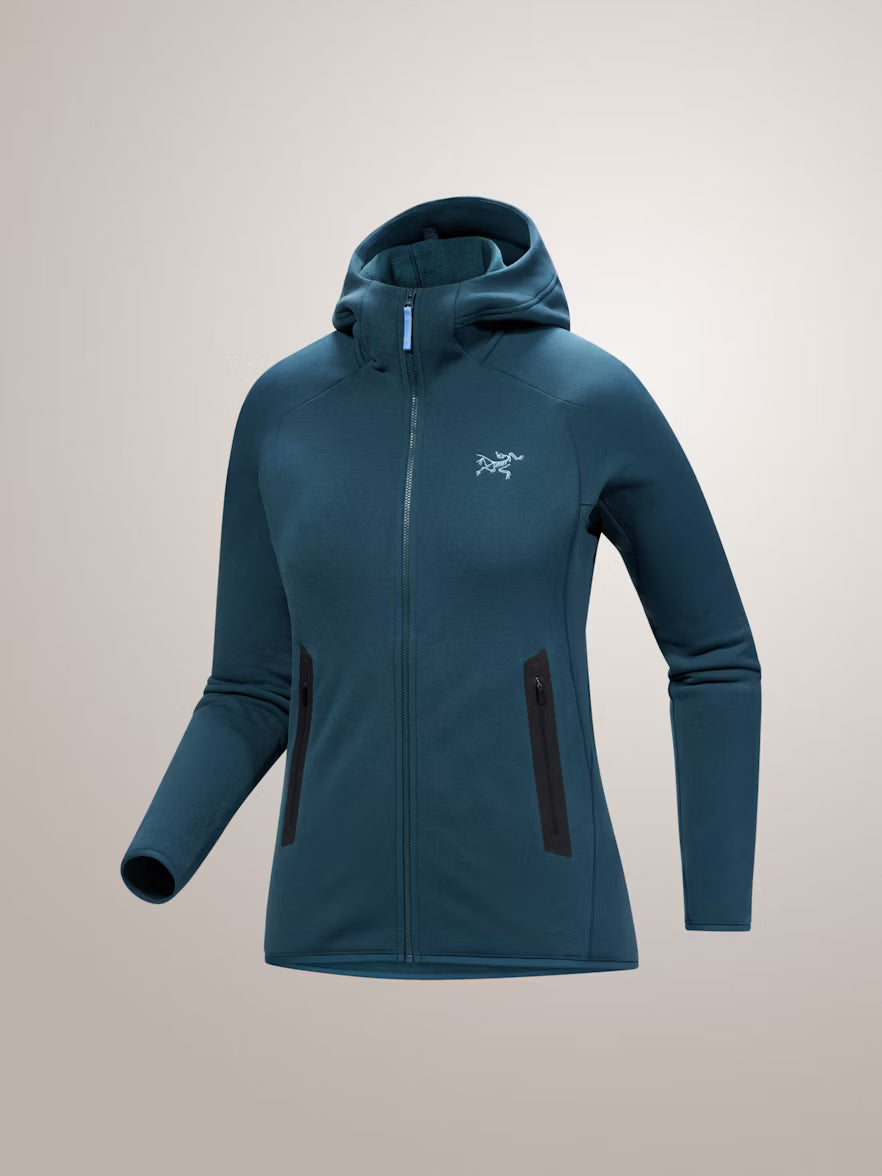 Arc'teryx - Kyanite Hoody Womens - Midnight Frost – Outdoor Gear Arc'teryx - Kyanite Hoody Womens - Midnight Frost – Outdoor Gear