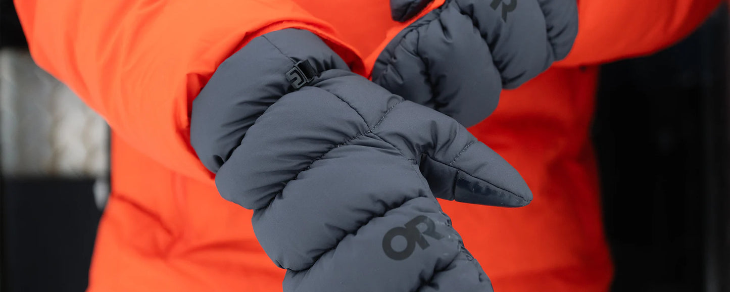 Outdoor Research - Coldfront Down Mitts - Storm