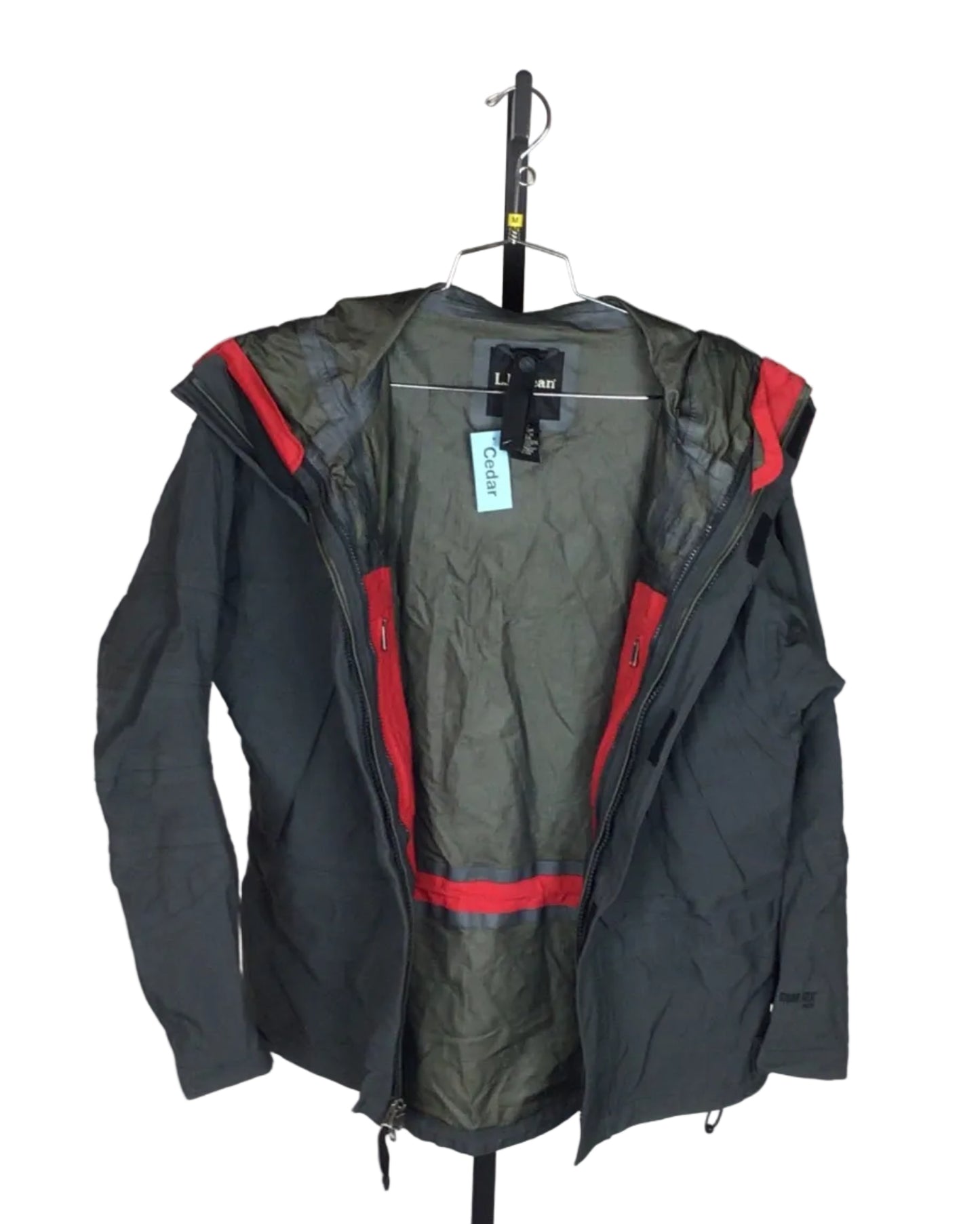 LL BEAN TECH WINTER SHELL MEN MD GRY