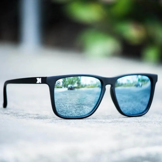 Matte Black / Sky Blue Fast Lanes