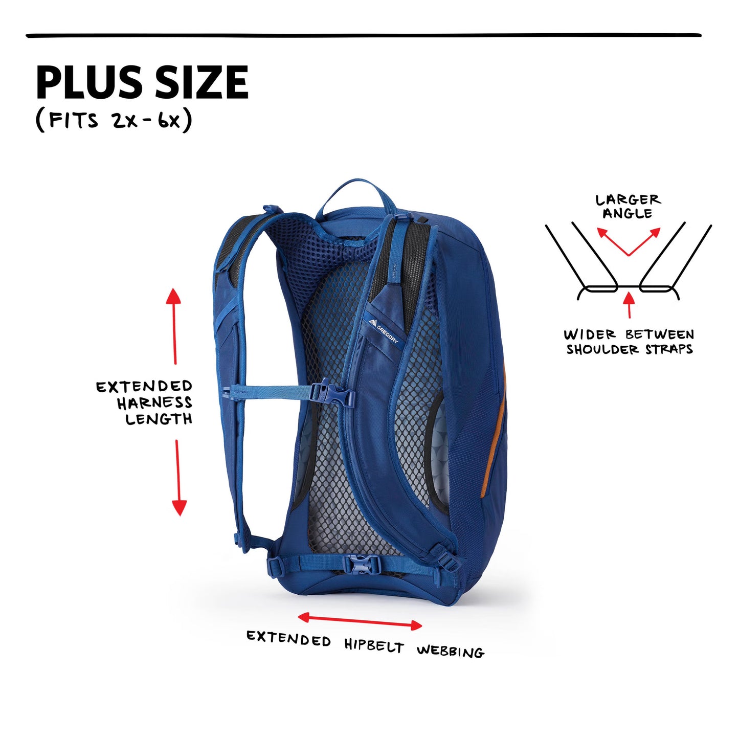 Gregory - Arrio 22 Plus Size Backpack