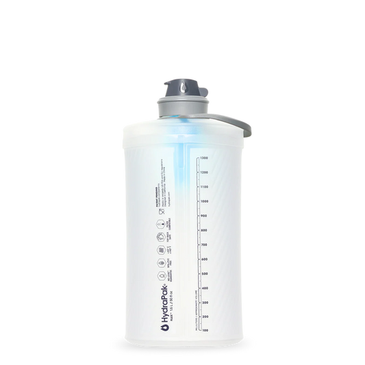 Hydrapak - Flux Plus 1.5L Filter Bottle - Clear HP Blue