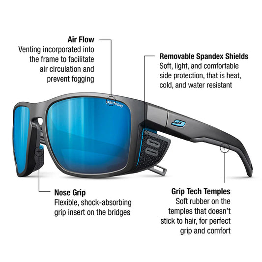 Julbo - Shield - Black/Blue Spectron 3