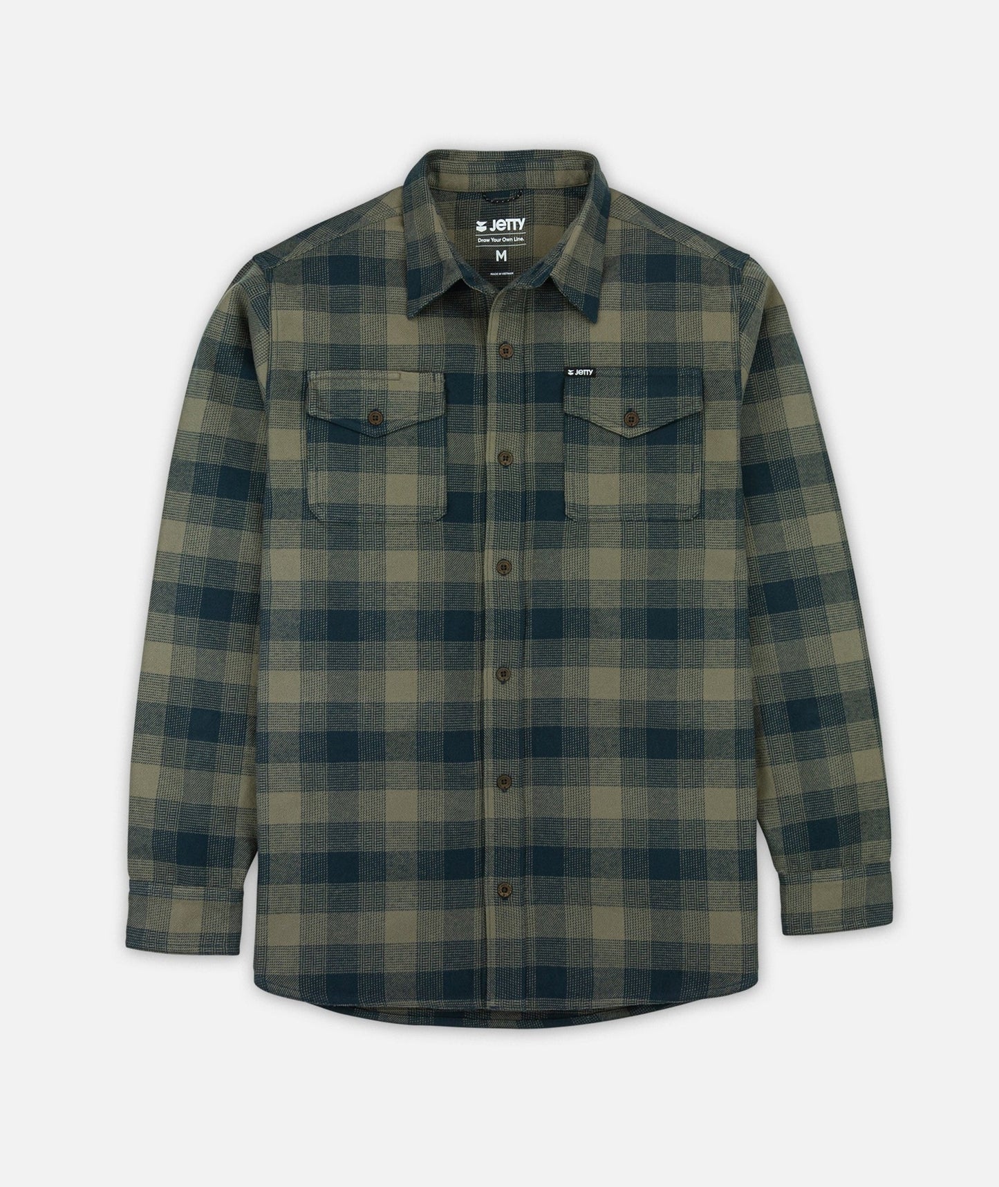 Jetty - Breaker Flannel - Brown