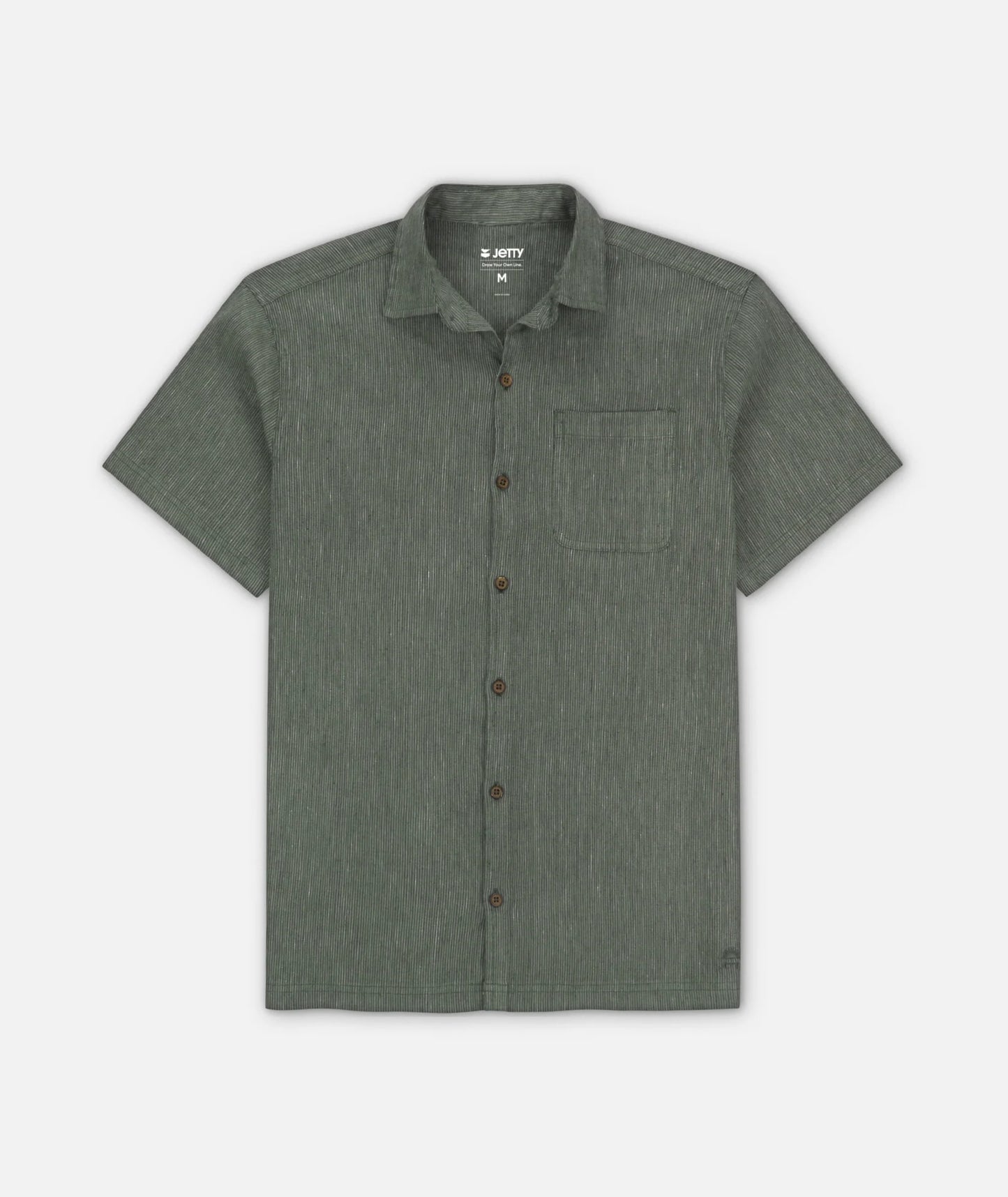 Jetty - Daybreak Woven Shirt - Sage Green