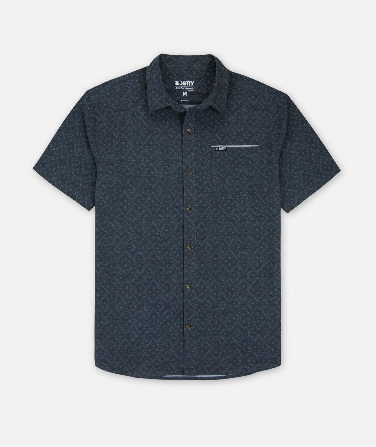 Jetty - Garwood Woven SS - Navy