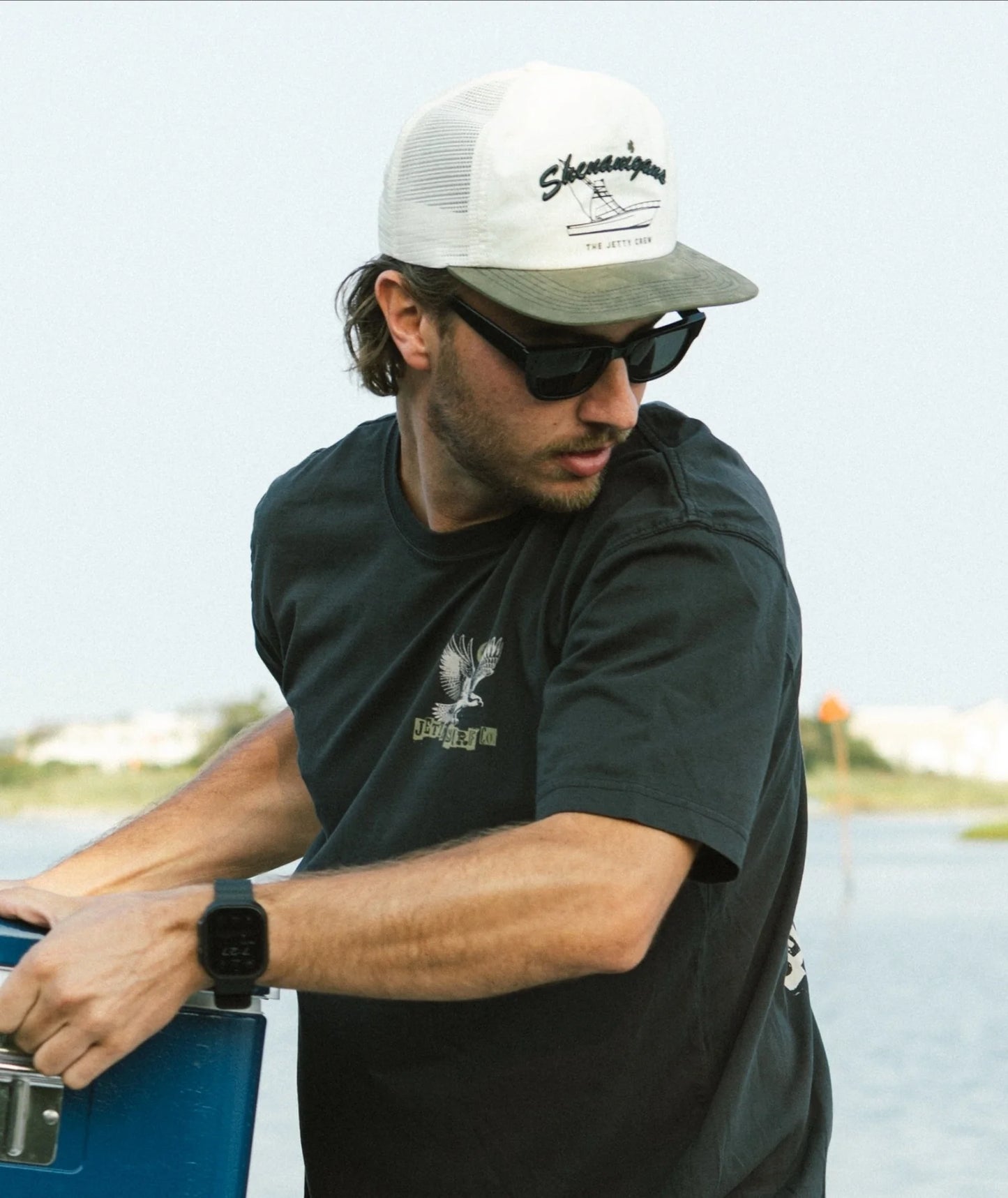 Jetty - Boat Crew Hat - White