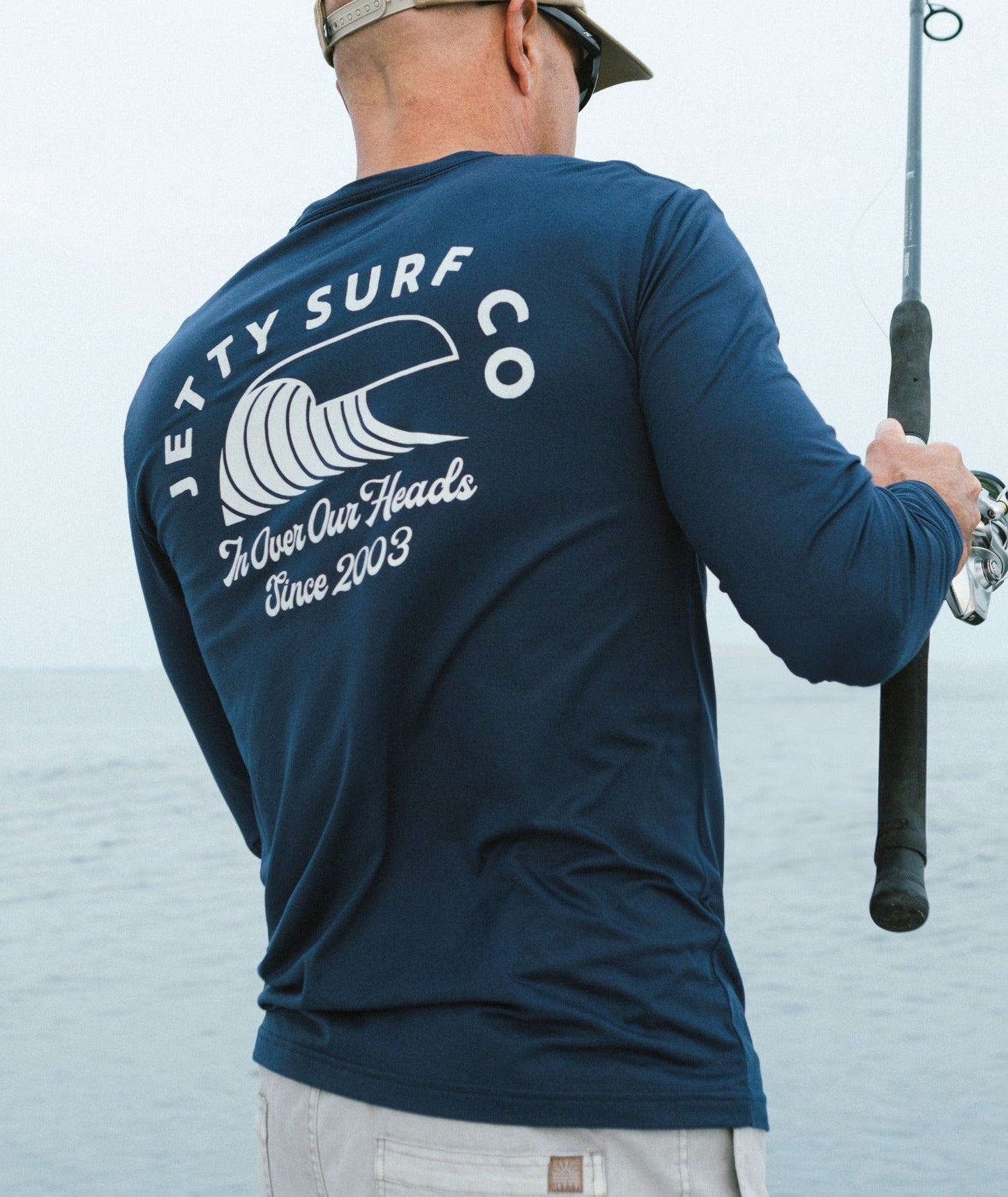 Hydra UV Crewneck - Navy