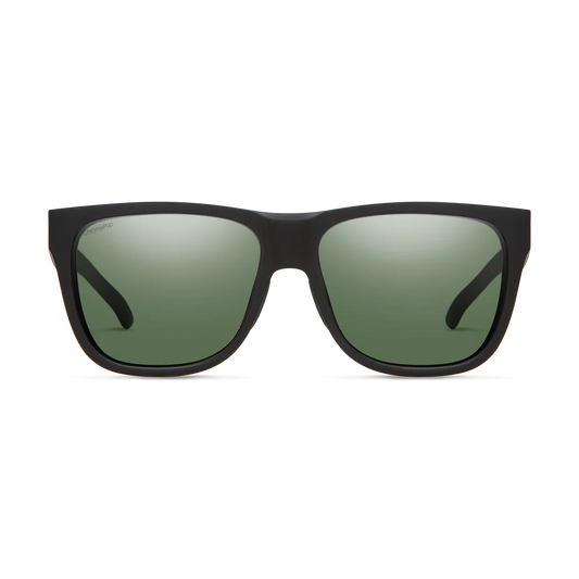Smith - Lowdown 2 - Matte Black ChromaPop Polarized Gray Green Lens