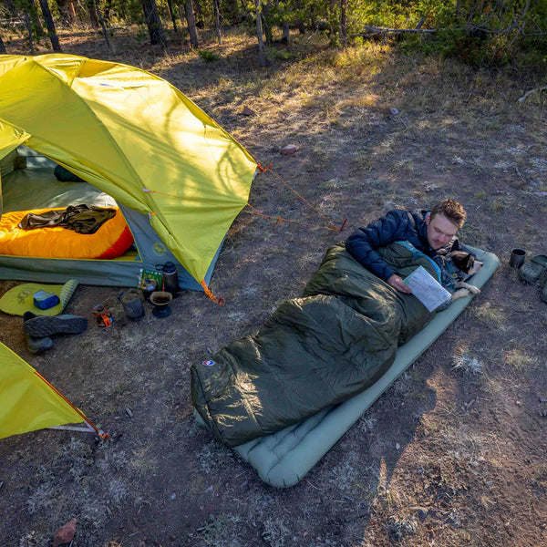 Big Agnes - Anthracite 30 - Olive Night Chinois Green