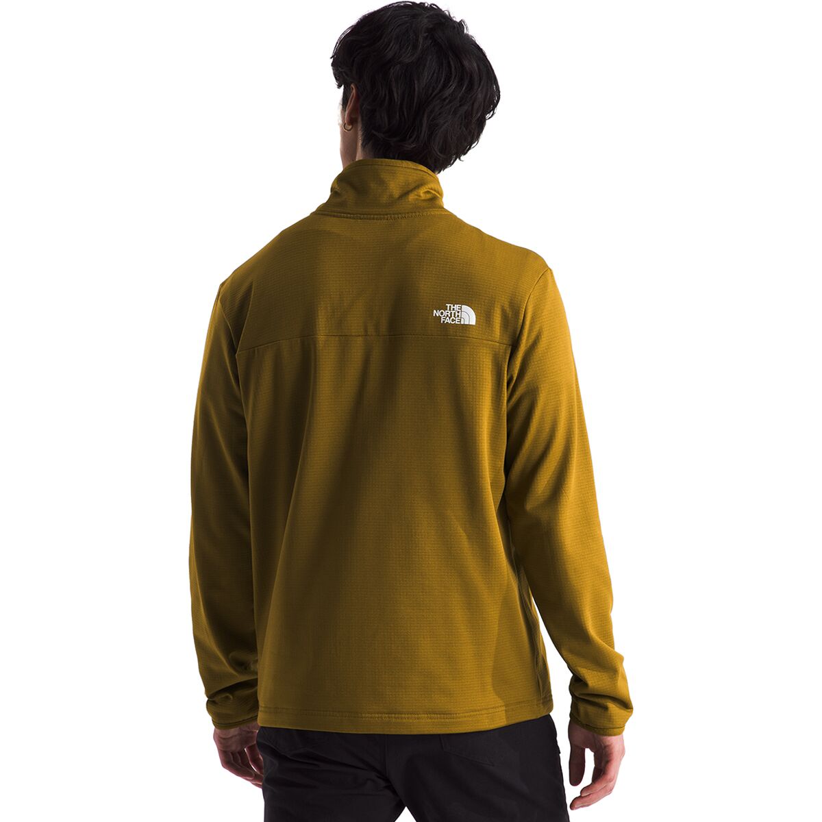 The North Face - Cedar Trail Grid Fleece Full Zip - Men's - Moss Green