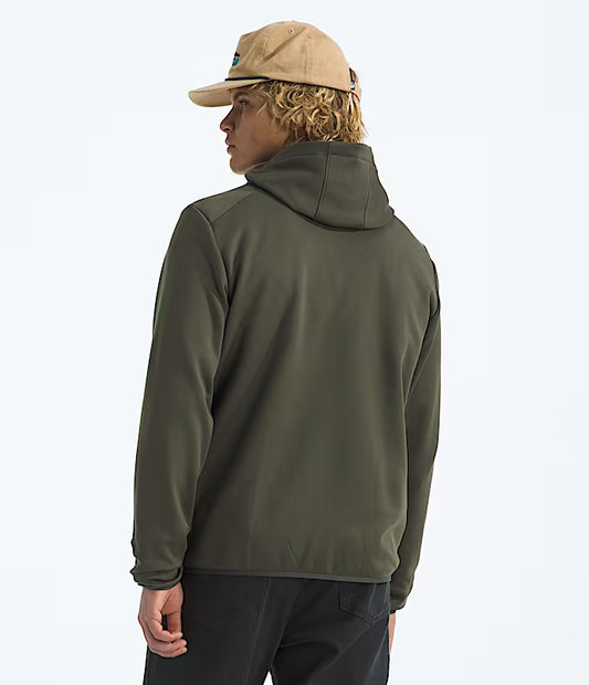 The North Face - Mens TNF Performance Fleece Full Zip Hoodie - New Taupe Green