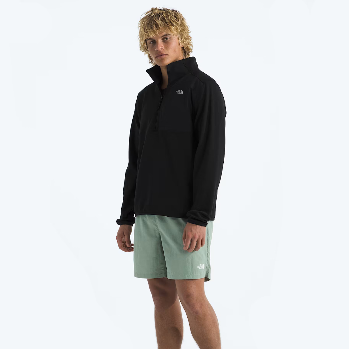 The North Face - Men's TNF Performance Fleece 1/4 Zip - TNF Black