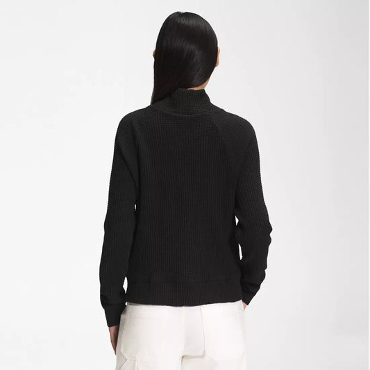 The North Face - Long Sleeve Mock Neck Chabot - Women's - TNF Black