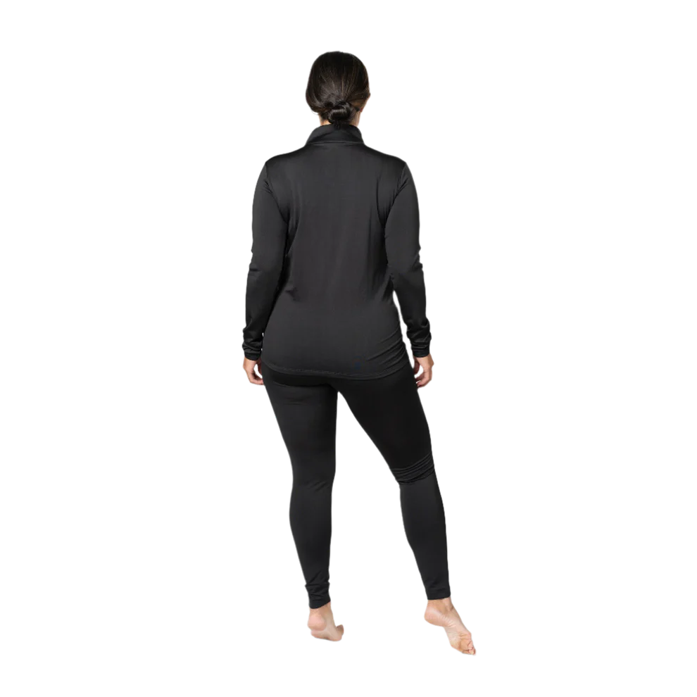 Polarmax - Women's Micro Fleece Zip-T - Black