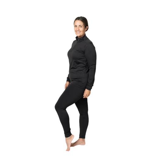Polarmax - Women's Micro Fleece Zip-T - Black