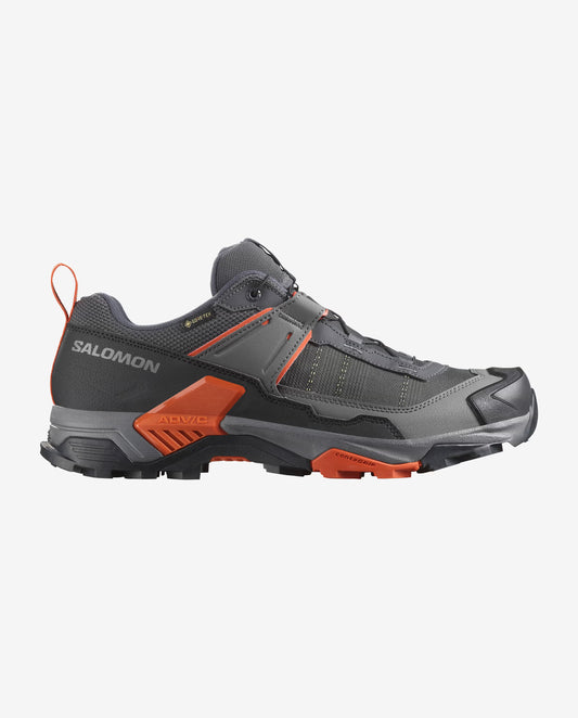 Salomon - X Ultra 5 GTX - Men's - Dark Gull Gray/Asphalt/Willow
