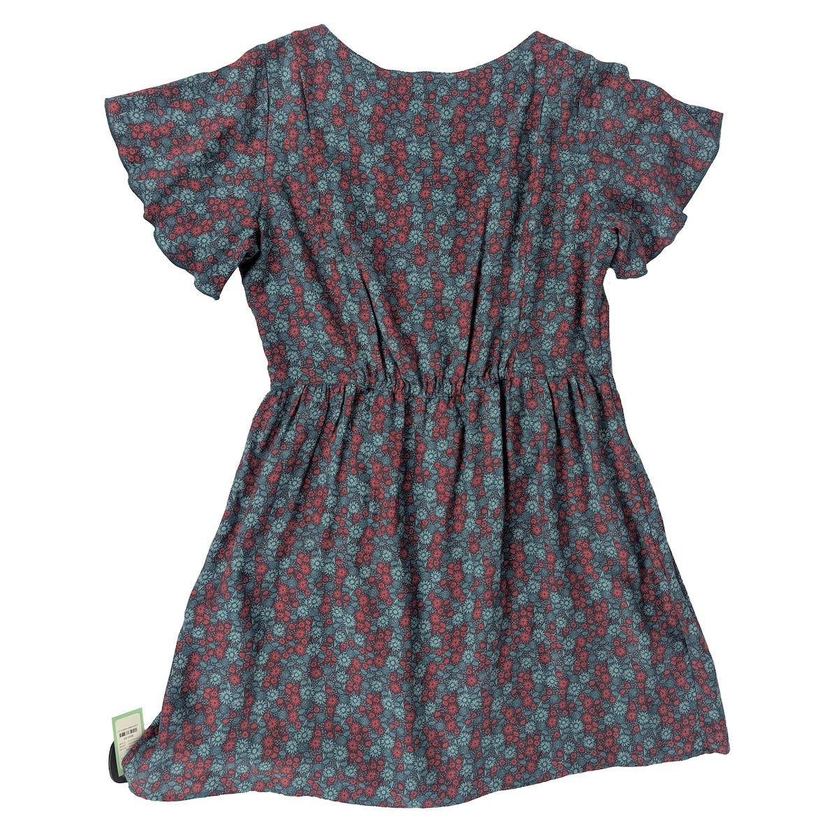 Toad & Co Hillrose BU SS Dress Women's LG Blue