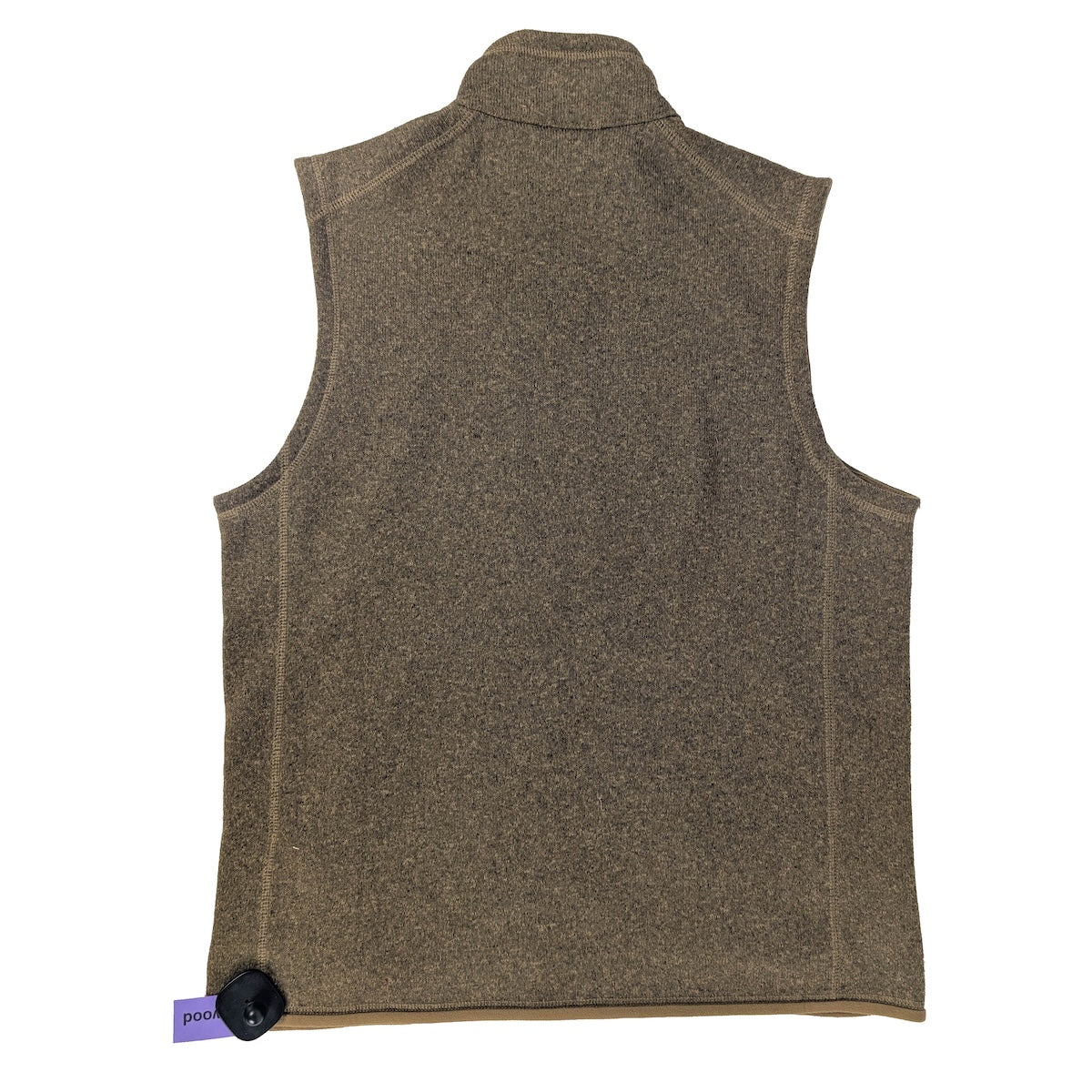 Patagonia Fleece Vest M LG Brown