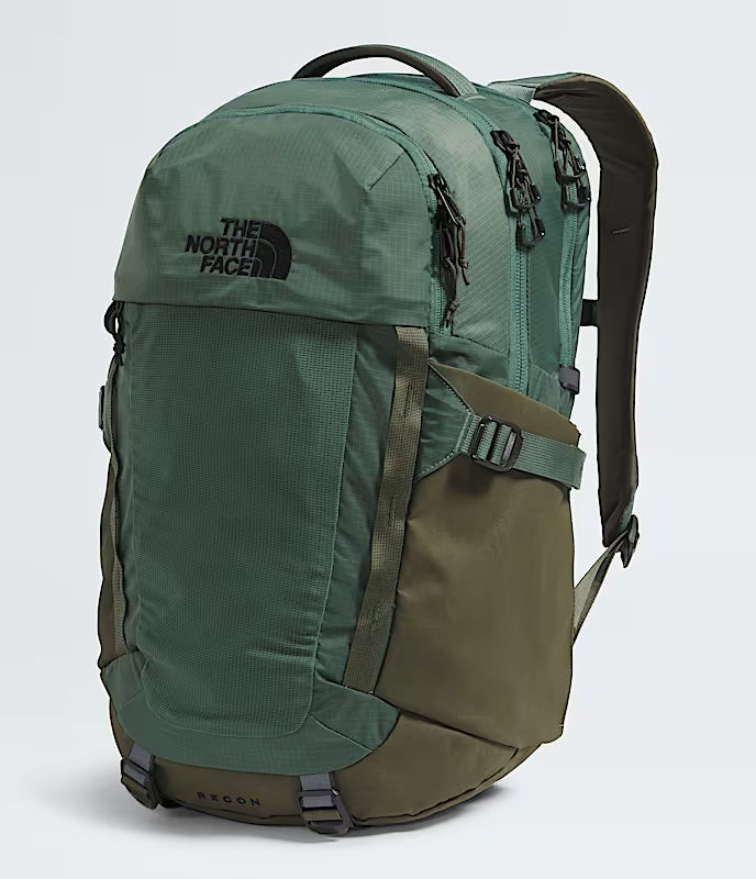 north face exchange backpack The North Face Recon Backpack: Duck Green/New Taupe Green