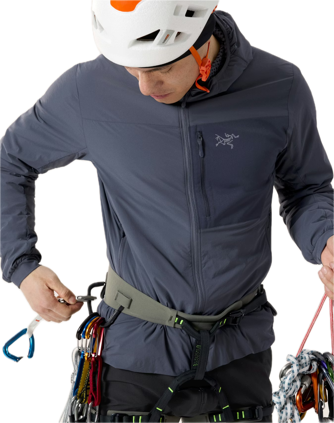 Arc'teryx - Proton SL Hoody Mens - Dk Str/Blk Sapphire