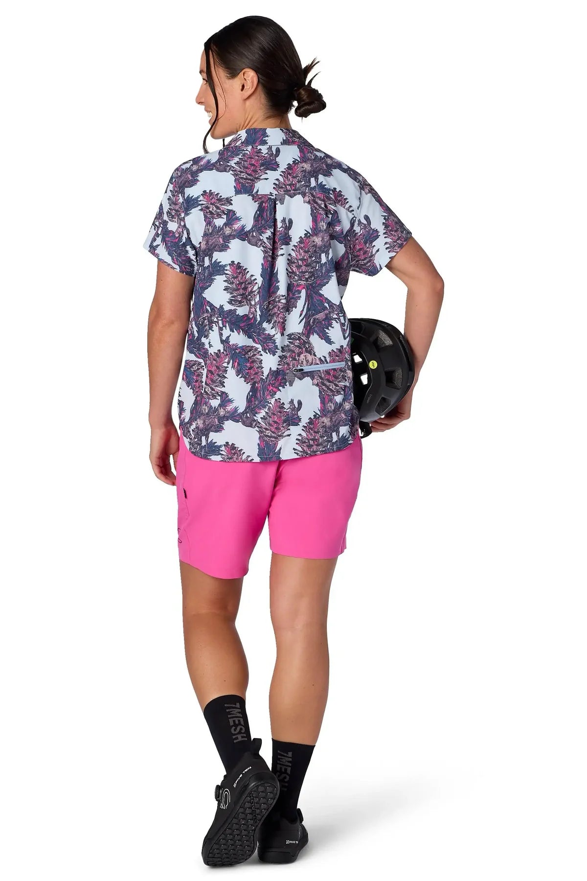 Flylow - Phoenix Shirt - Sky Pine Cone Party